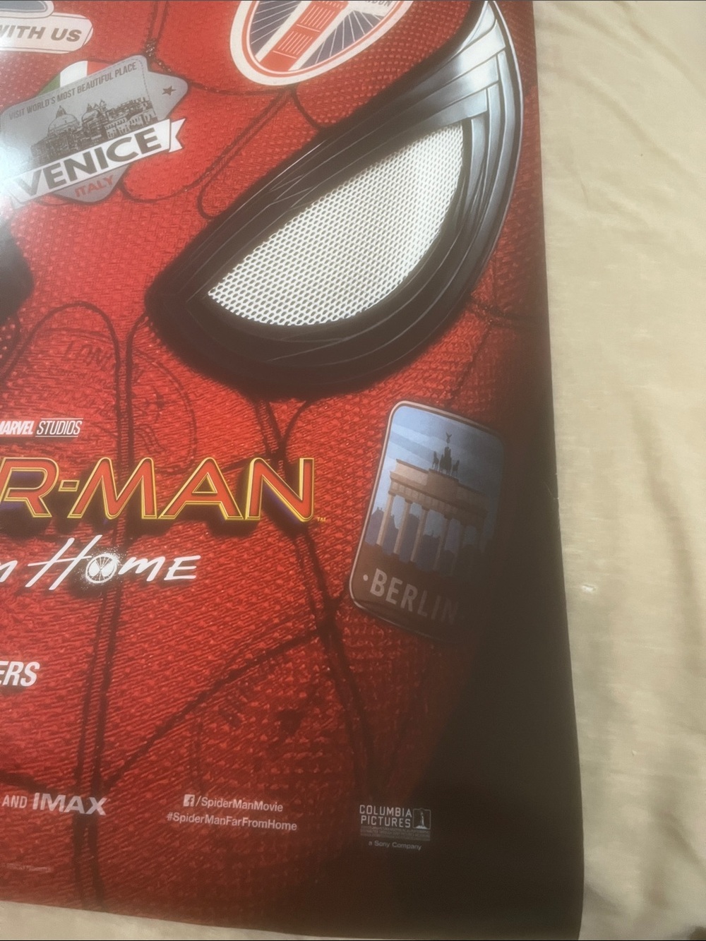Spider-Man: Far From Home 27x40 (2019) Original Movie Poster Great Double Sided - Picture 9 of 14